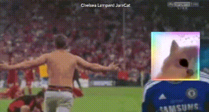 a soccer player wearing a samsung jersey stands on a field