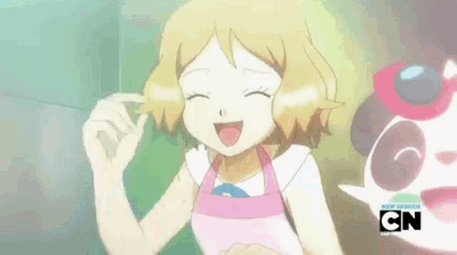 Pokémon Serena Pokemon Ash GIF