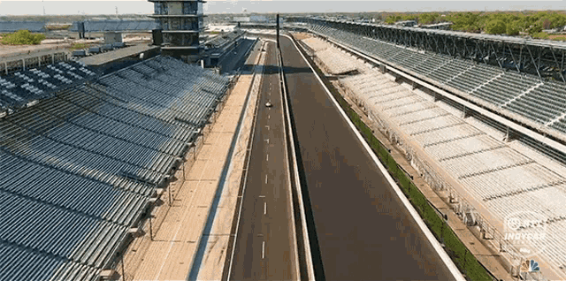 Race Track Indycar On Nbc GIF