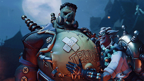 a cartoon character with the word terror on his shirt