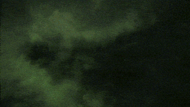 a drawing of a person 's head with a dark background