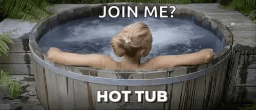 Hot Tub Relax GIF - Hot Tub Relax Woman GIFs