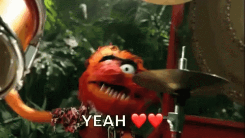 The Muppets Animal GIF - The Muppets Animal Drum GIFs