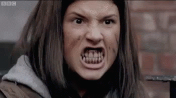 Wolfblood Growl GIF - Wolfblood Growl Maddy GIFs