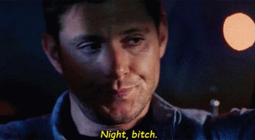 Dean Winchester GIF - Dean Winchester Goodnight GIFs
