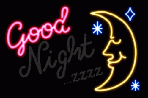 Good Night Zzzz GIF - Good Night Zzzz Crescent Moon GIFs