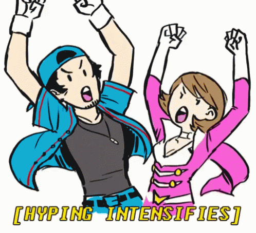 Hyping Intensifies Persona GIF - Hyping Intensifies Persona Anime GIFs