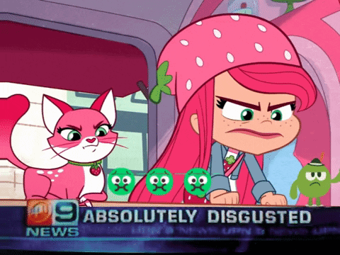 Strawberry Shortcake Disgusted GIF - Strawberry Shortcake Disgusted Angry GIFs