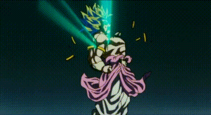 a person in a pink cape is holding a sword in a dark room .