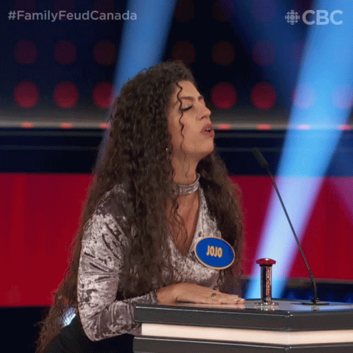 Too Bad Family Feud Canada GIF - Too Bad Family Feud Canada I Missed That One GIFs