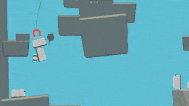 a screenshot of a video game shows a boat in the water and a score of 0/100