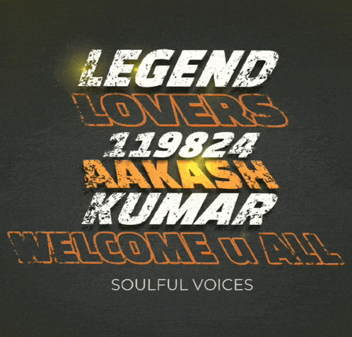 a poster that says " legend lovers welcome all "