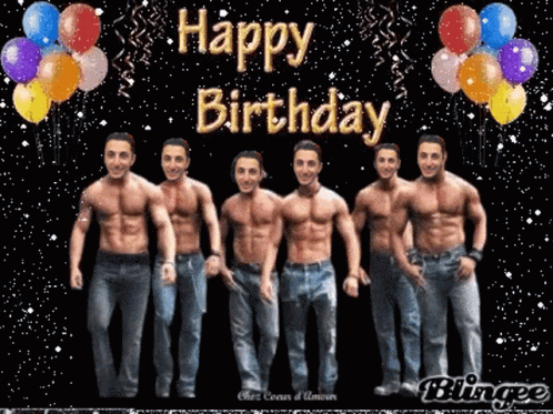 Tech Source Happy Birthday GIF - Tech Source Happy Birthday Muscles GIFs