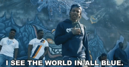 Blue See The World GIF - Blue See The World G Perico GIFs