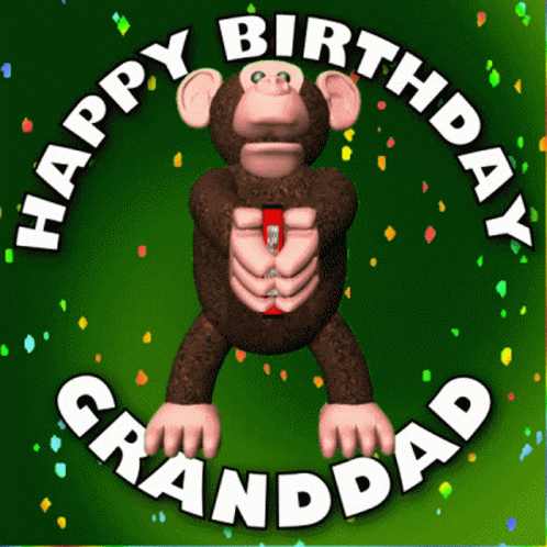 Happy Birthday Granddad Happy Birthday Grandpa GIF - Happy Birthday Granddad Happy Birthday Grandpa Happy Birthday Grandad GIFs