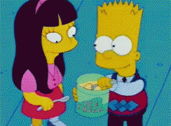 Simpsons Ice Cream GIF - Simpsons Ice Cream Date GIFs