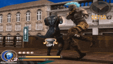 alterrebellion is the name displayed on the screen of this video game