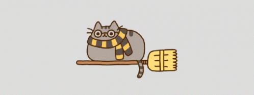 Hufflepuff Hufflepuff Cat GIF - Hufflepuff Hufflepuff Cat Harry Potter GIFs