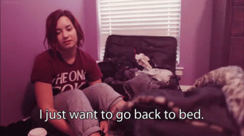 I Just Want To Go Back To Bed GIF - Sleepy Bed Go Back To Bed GIFs