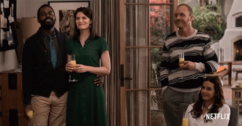 Cheers Grace And Frankie GIF - Cheers Grace And Frankie Toast GIFs