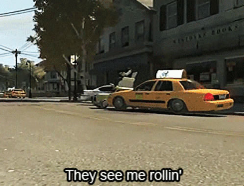 Grand Theft Auto They See Me Rollin GIF - Grand Theft Auto They See Me Rollin Gta GIFs