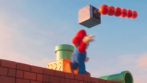 Getting Hit Mario GIF - Getting Hit Mario The Super Mario Bros Movie GIFs