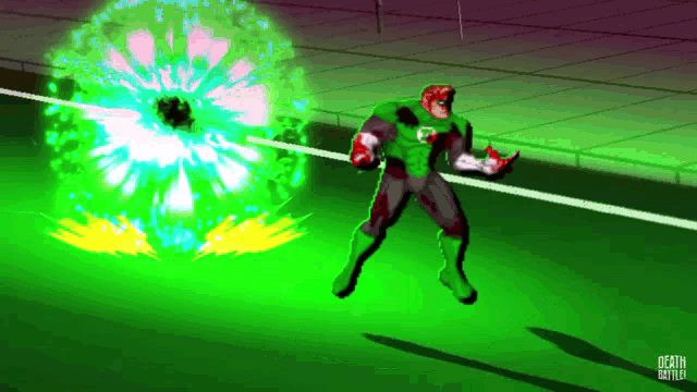 Death Battle Ben10 GIF - Death Battle Ben10 Green Lantern GIFs