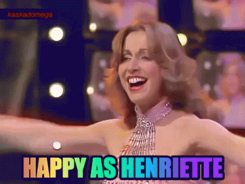 Henriette Strobel Happy GIF - Henriette Strobel Happy Content GIFs