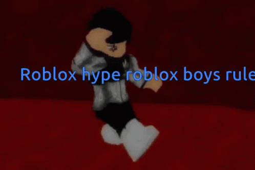 Roblox Boy GIF - Roblox Boy Hype GIFs