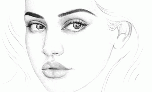Kylie Jenner Art GIF - Kylie Jenner Art Sketch GIFs