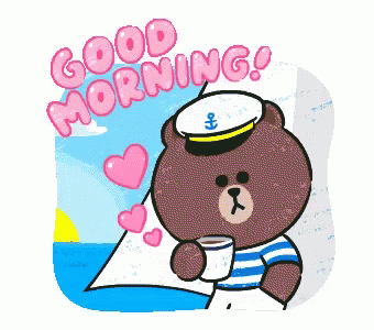 Bear Good Morning GIF - Bear Good Morning Coffee GIFs