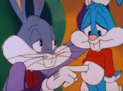 Bugs Bunny Buster Bunny GIF - Bugs Bunny Buster Bunny Tiny Toon Adventures GIFs