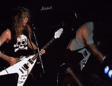 Metallica Live At The Metro GIF - Metallica Live At The Metro 1983 GIFs