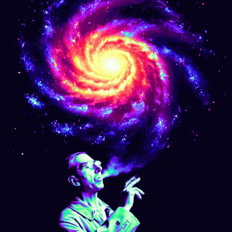 Stoner Galaxy GIF - Stoner Galaxy Outer Space GIFs