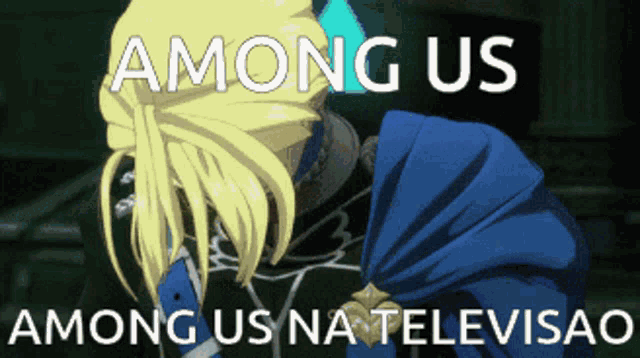 among us among us na televisao among us among us among us