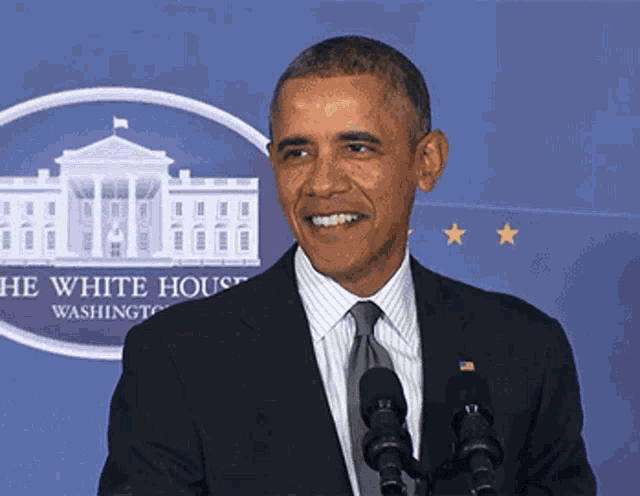 Obama Smile GIF - Obama Smile Not Really GIFs