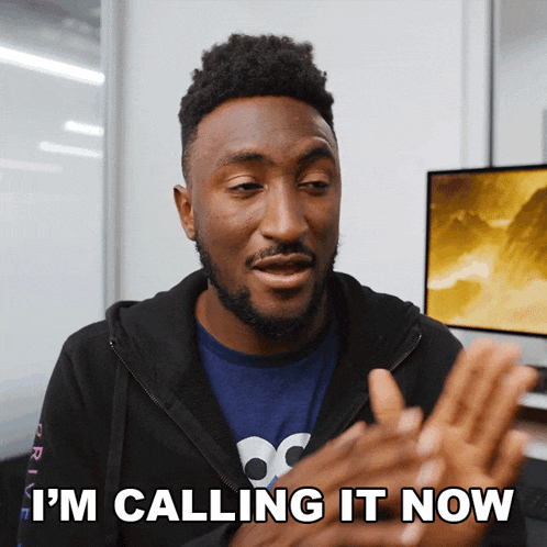 I'M Calling It Now Marques Brownlee GIF - I'M Calling It Now Marques Brownlee I'M Telling You Already GIFs