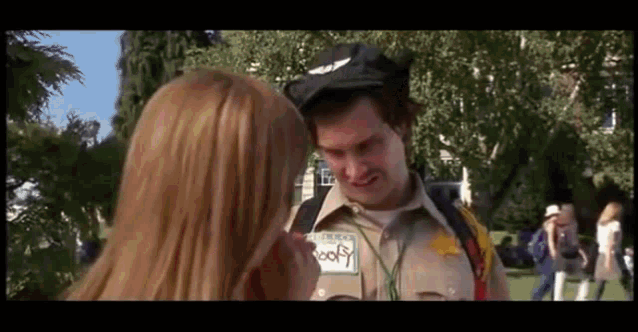 Scary Movie Finger On Mouth GIF