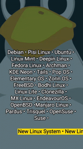 Linux Gnu GIF - Linux Gnu Newlinuxsystem GIFs