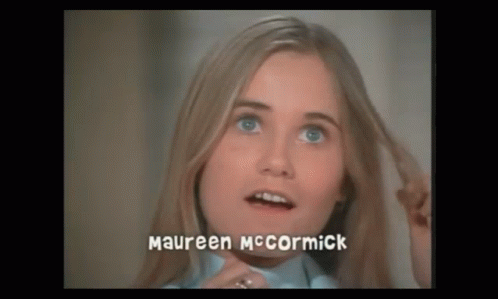 Brady Bunch Stare GIF - Brady Bunch Stare Maureen Mc Cormick GIFs