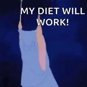 My Diet Will Work Dieting GIF - My Diet Will Work Dieting Positive Thinking GIFs