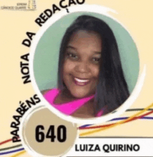 a picture of a smiling woman with the number 640