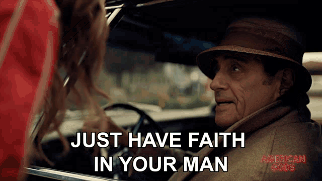 Just Have Faith In Your Man Mr Wednesday GIF