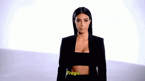Kim Kardashian Tragic GIF - Kim Kardashian Tragic How Sad GIFs