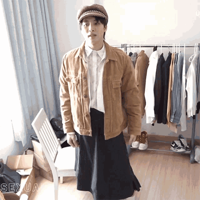 Posing Ultimate Troop GIF - Posing Ultimate Troop Trying On The Clothes GIFs