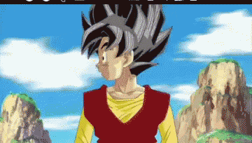 a pixel art drawing of a boy with a gray hair
