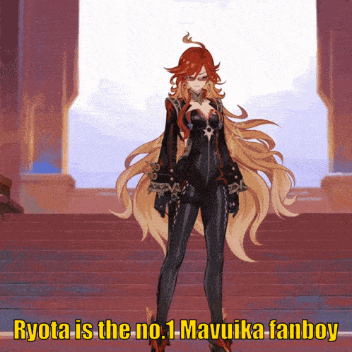 ryota is the no.1 mavuika fanboy in this animated image