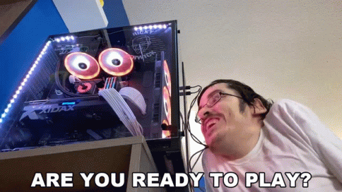 Are You Ready To Play Ricky Berwick GIF - Are You Ready To Play Ricky Berwick Are You Ready To Game GIFs