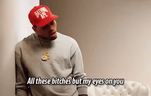 Chris Brown All Eyes On You GIF - Chris Brown All Eyes On You All These Bitches GIFs