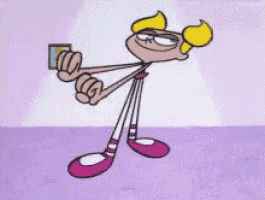 a cartoon character says yeus bewitch